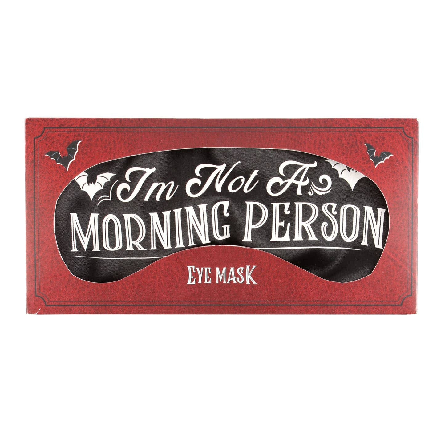 Masque de sommeil en satin I'm Not a Morning Person