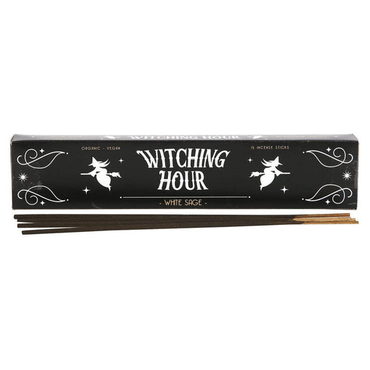 Lot de 15 bâtonnets d'encens à la sauge blanche Witching Hour