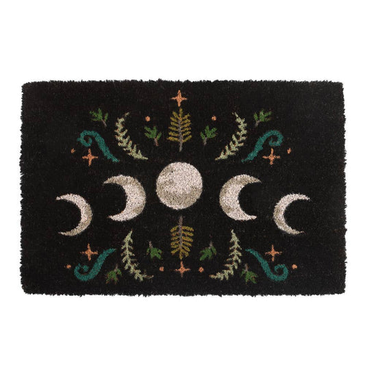 Paillasson Black Dark Forest Moon Phase