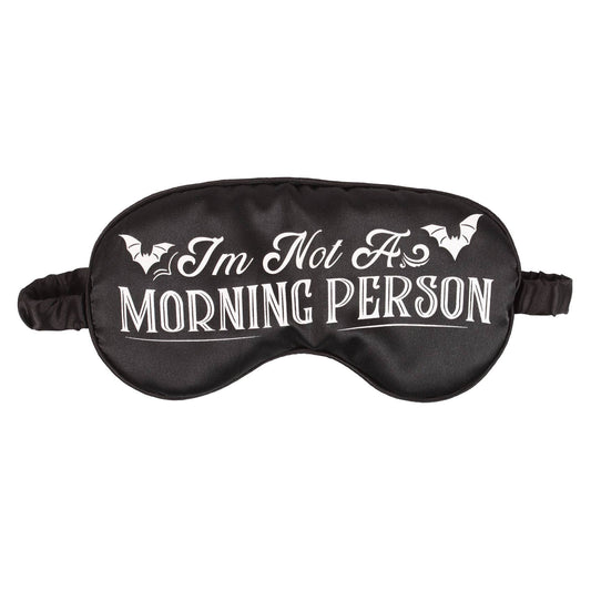 Masque de sommeil en satin I'm Not a Morning Person