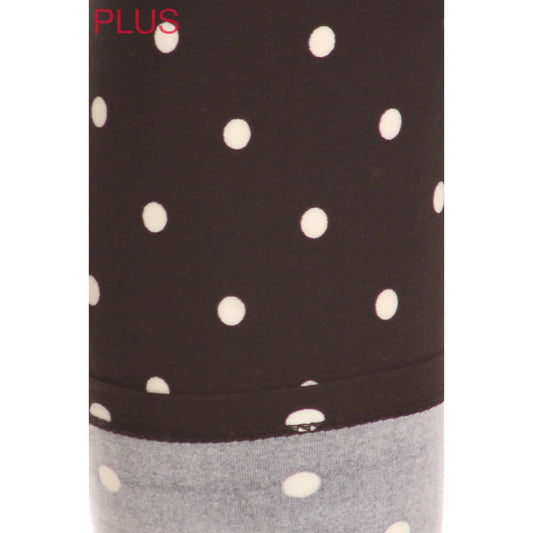 Legging capri à imprimé taille haute Buttery Soft de grande taille