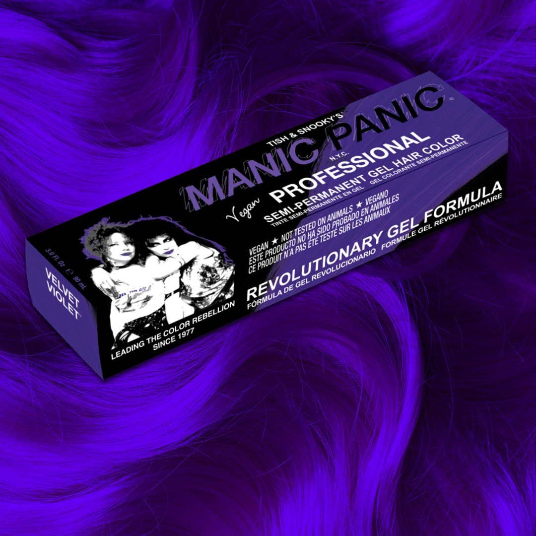 Velvet Violet™ - Colorant capillaire semi-permanent en gel professionnel