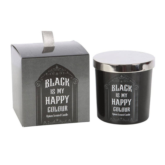 Bougie à opium Gothic Black is My Happy Colour