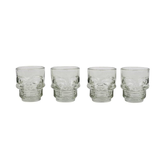 Ensemble de 4 verres Skull Shot