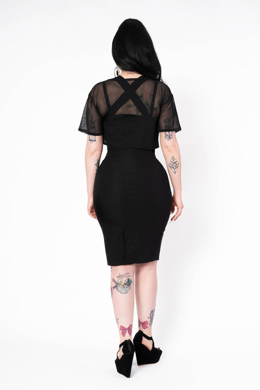 Top Pugsley - Maille noire