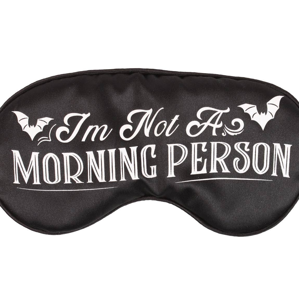 Masque de sommeil en satin I'm Not a Morning Person