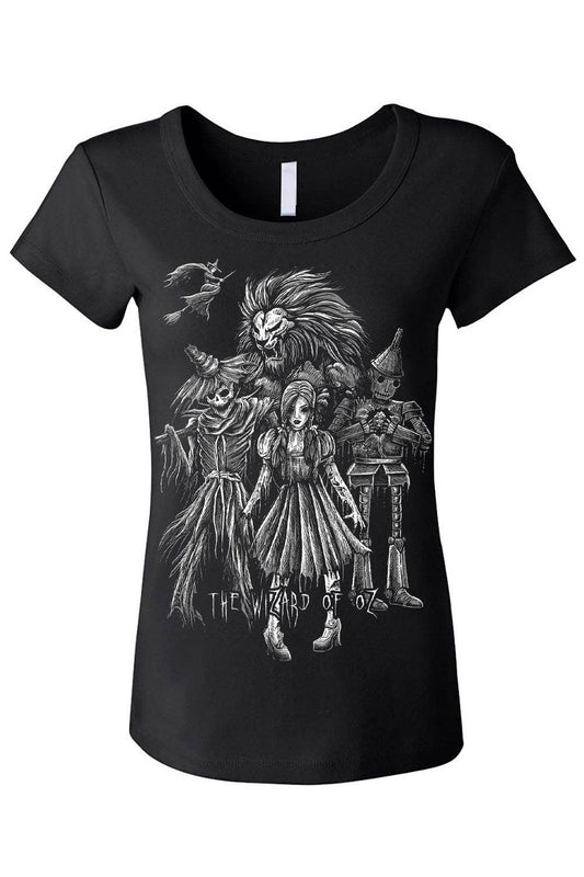 T-shirt Le Magicien noir d'Oz
