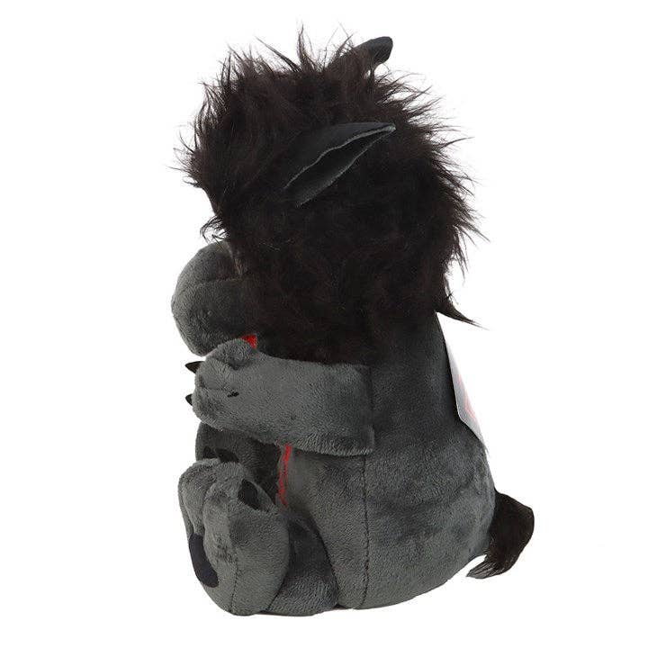 Jouet en peluche gothique en forme de loup-garou