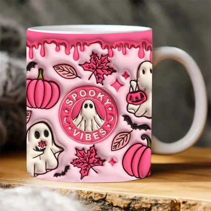 Tasse Citrouille Spooky Vibes