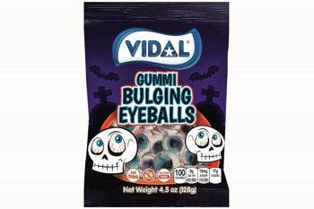 Globes oculaires bombés Vidal Gummi