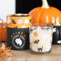 Bougie de maïs sucré et effrayant pour Halloween
