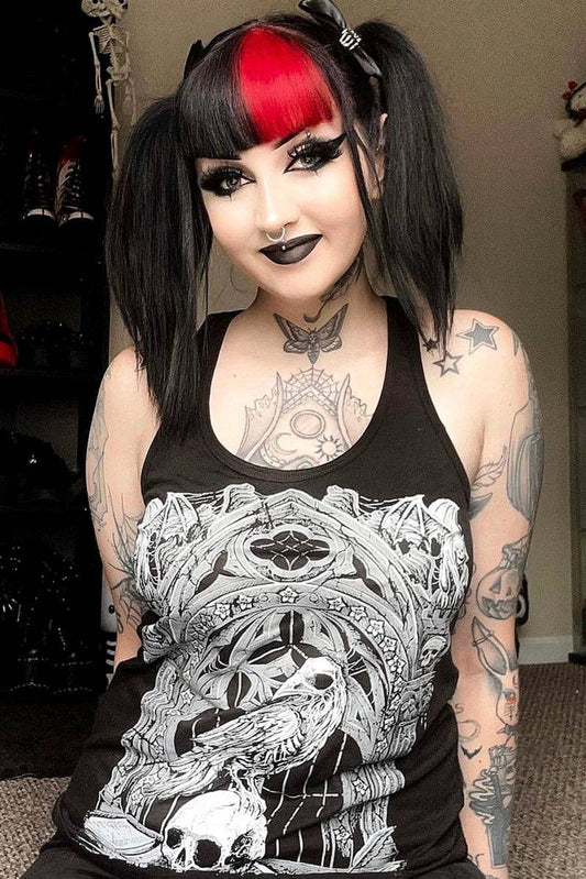 T-shirt Quoth the Raven [GRIS] [Plusieurs styles disponibles]