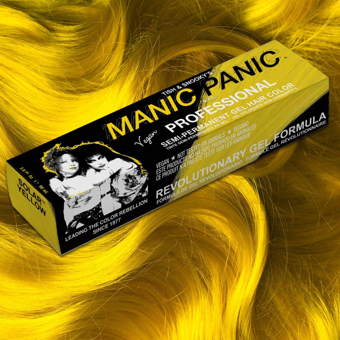 Solar Yellow® - Colorant capillaire semi-permanent en gel professionnel