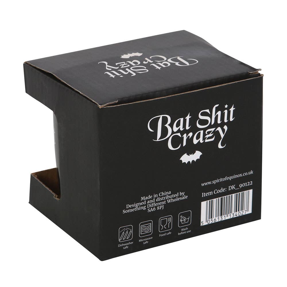 Tasse gothique Bat Shit Crazy