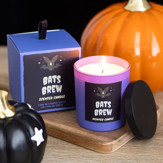 Bougie d'Halloween Clou de Girofle et Tabac de Bat's Brew