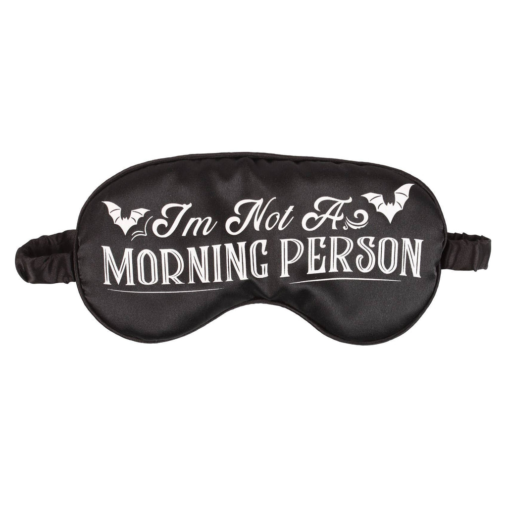 Masque de sommeil en satin I'm Not a Morning Person