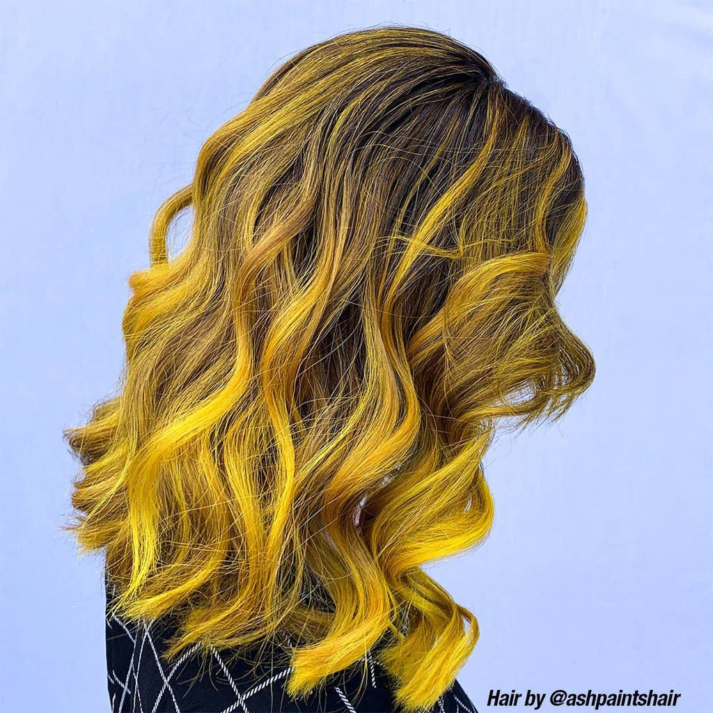 Solar Yellow® - Colorant capillaire semi-permanent en gel professionnel