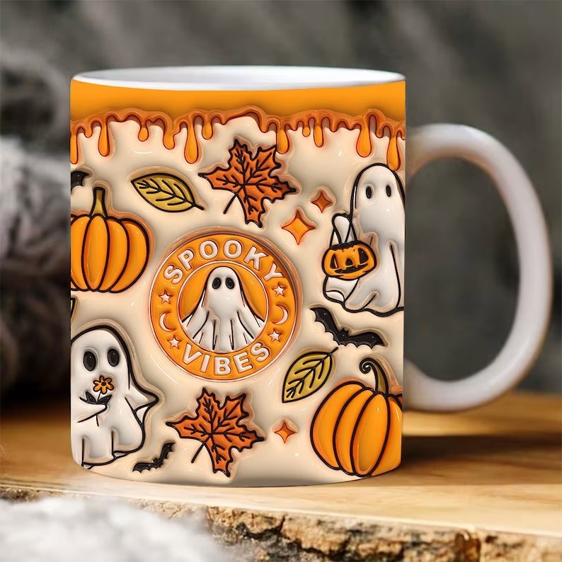 Tasse Citrouille Spooky Vibes