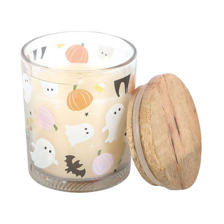 Bougie de maïs sucré et effrayant pour Halloween