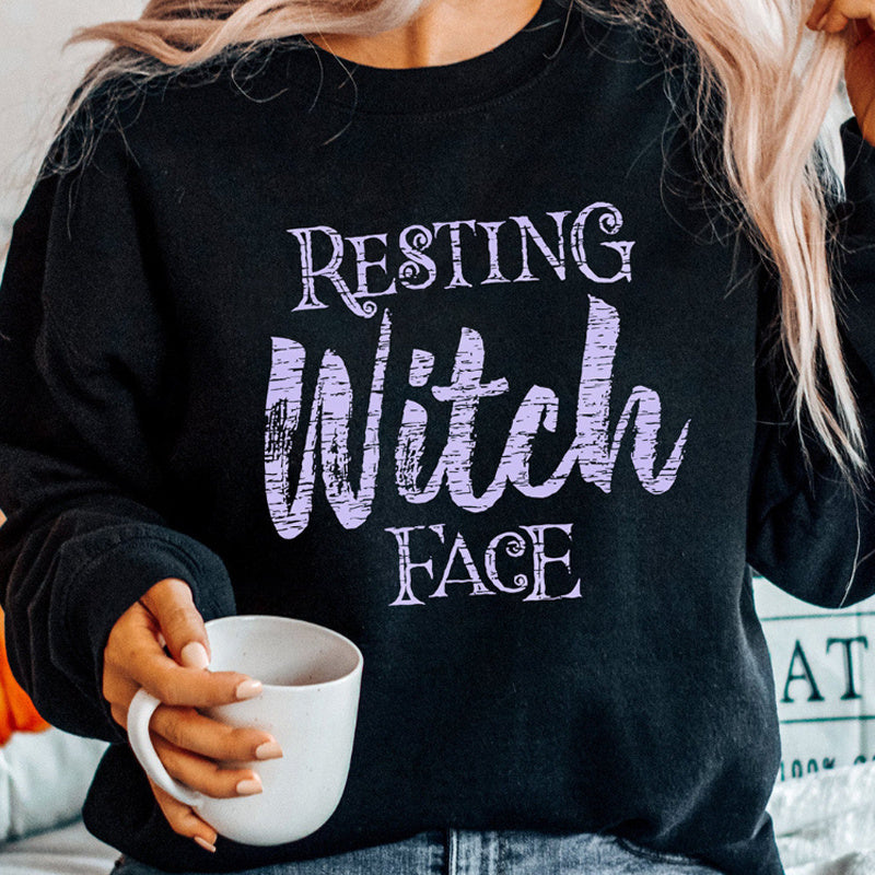 Chandail Resting Witch Face