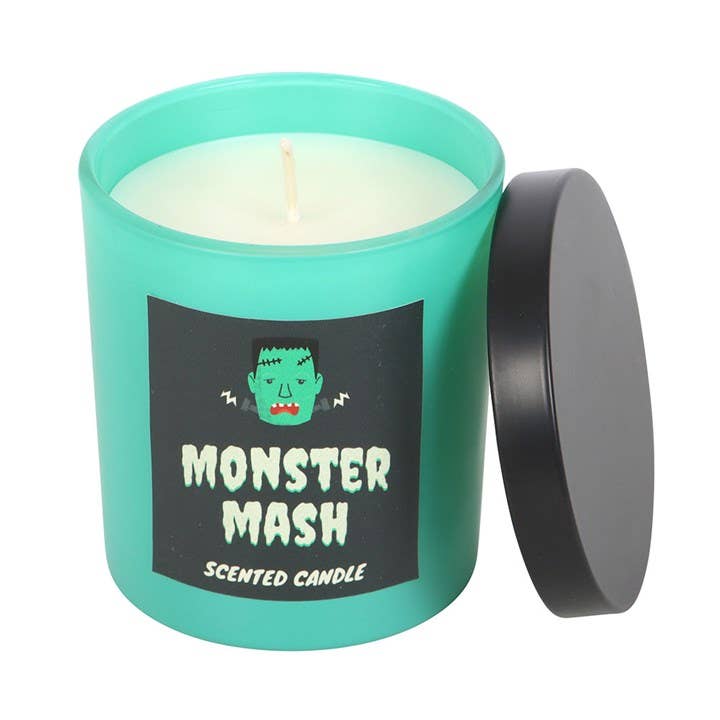 Bougie d'Halloween au cidre de pomme Monster Mash