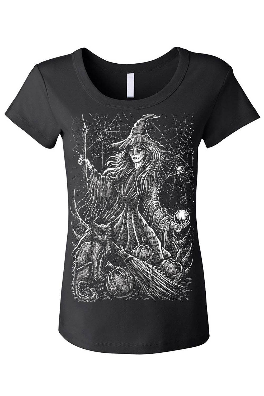 T-shirt Encolure dégagée Season of the witch