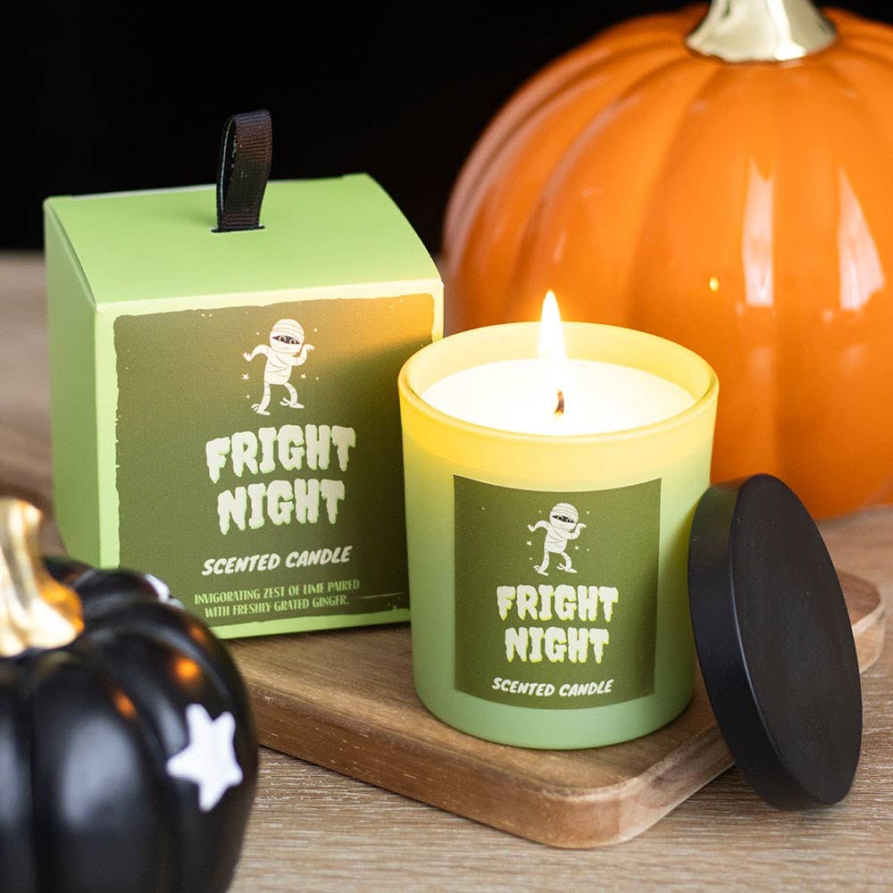 Bougie d'Halloween Citron Vert et Gingembre Fright Night