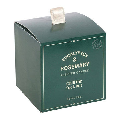 Bougie Relaxante Grossière Eucalyptus & Romarin