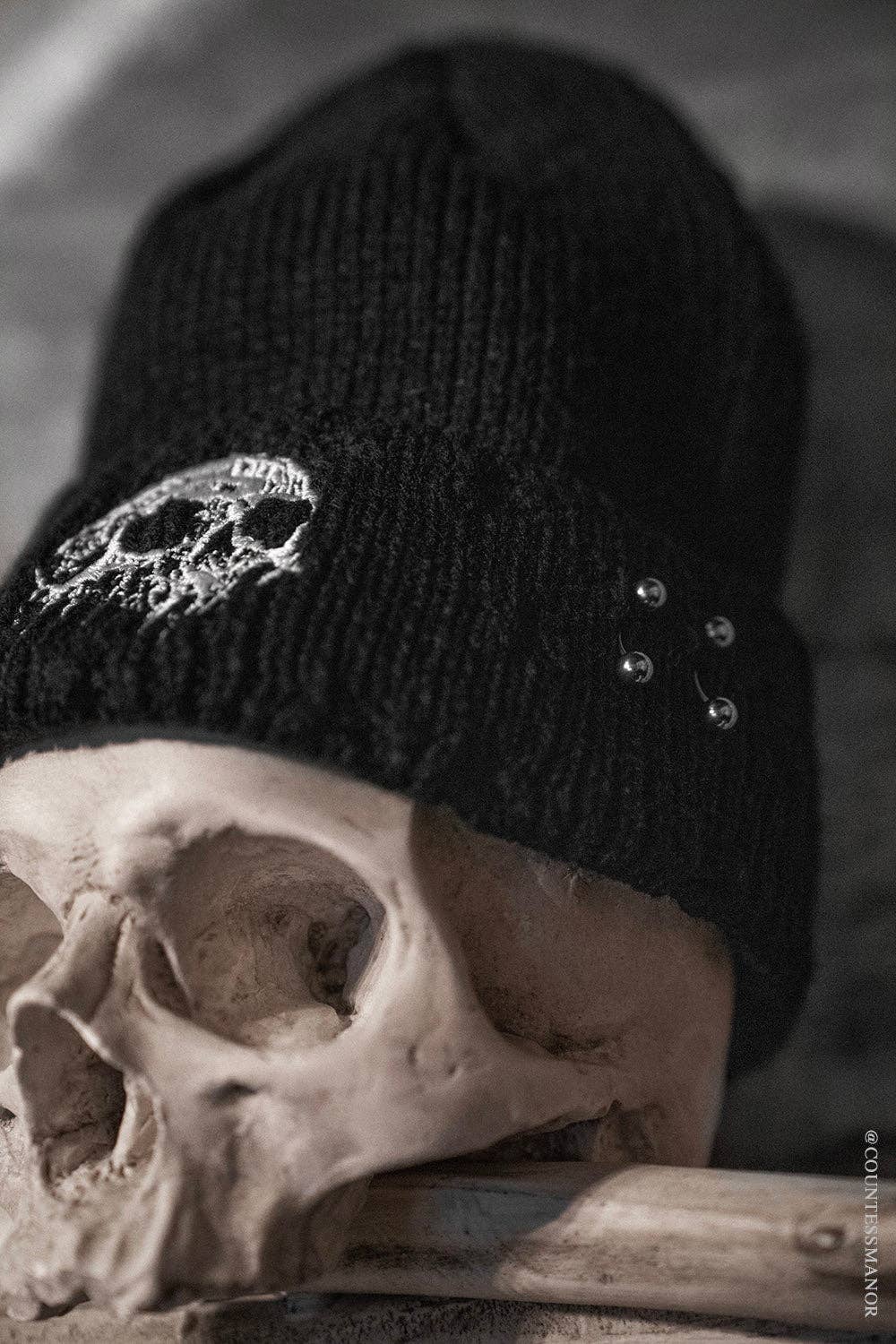 Tuque Percé Délavé [Skull Drip]
