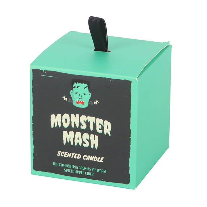 Bougie d'Halloween au cidre de pomme Monster Mash