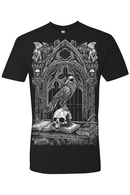 T-shirt Quoth the Raven [GRIS] [Plusieurs styles disponibles]