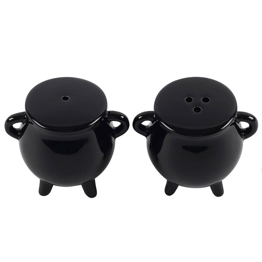 Ensemble de burettes à sel et poivre gothiques pour Halloween