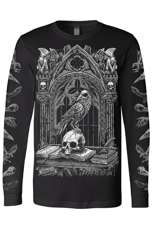 T-shirt Quoth the Raven [GRIS] [Plusieurs styles disponibles]