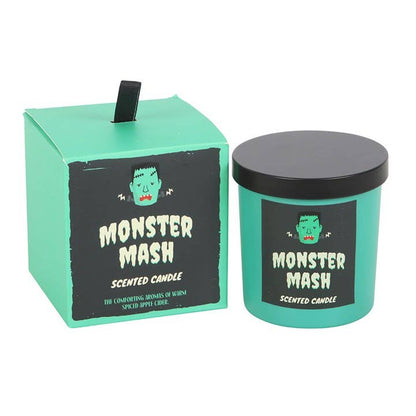 Bougie d'Halloween au cidre de pomme Monster Mash