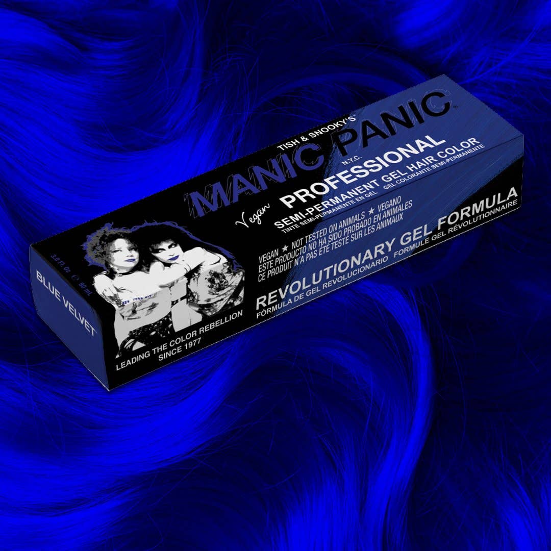 Blue Velvet™ - Colorant capillaire semi-permanent en gel professionnel