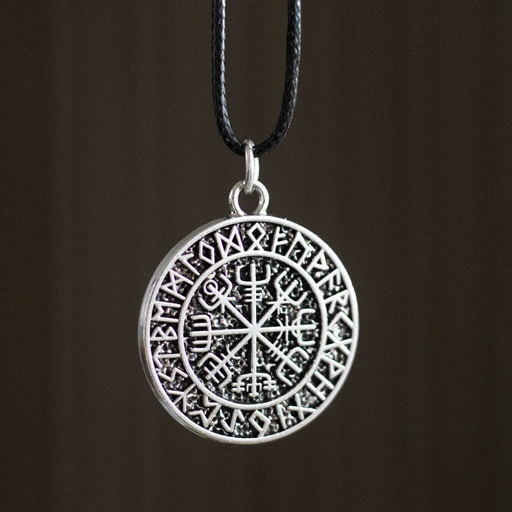 Collier Cordon Boussole Viking Vegvisir