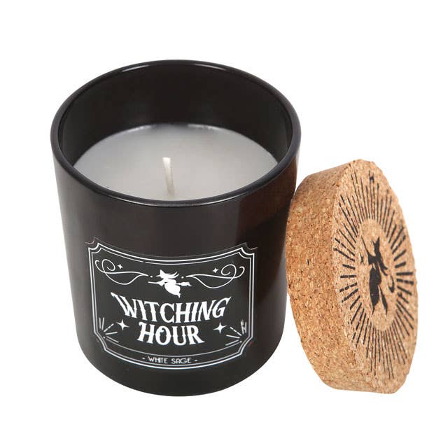 Bougie gothique Witching Hour White Sage