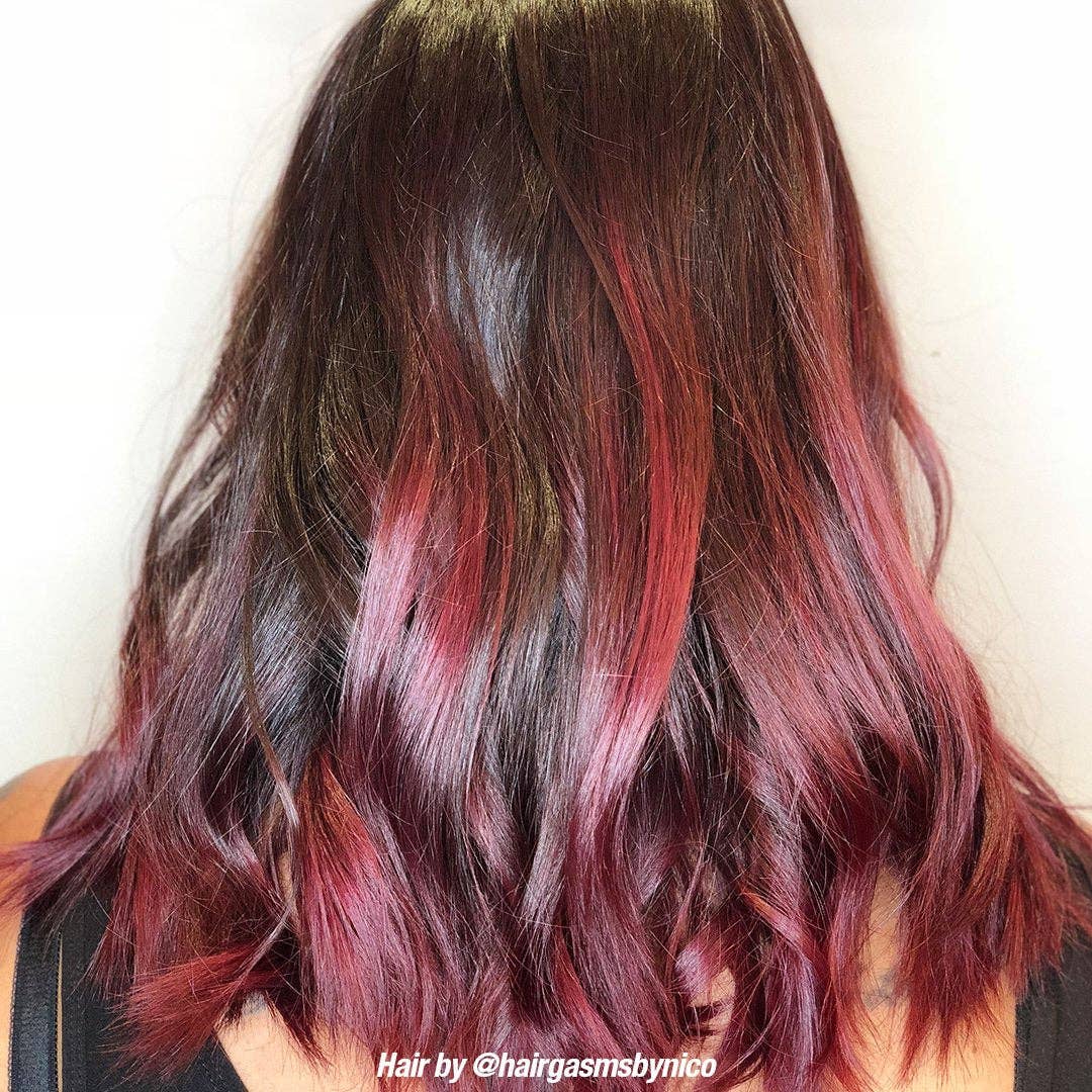 Divine Wine® - Colorant capillaire semi-permanent en gel professionnel