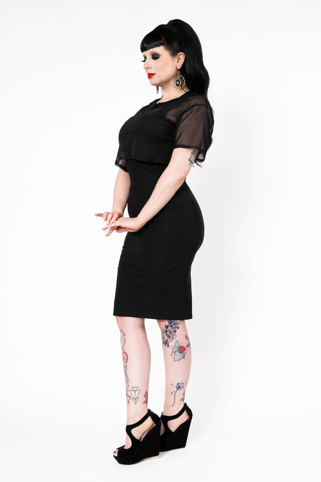 Top Pugsley - Maille noire