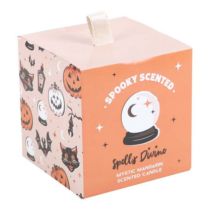 Bougie d'Halloween Spells Divine Mystic Mandarin