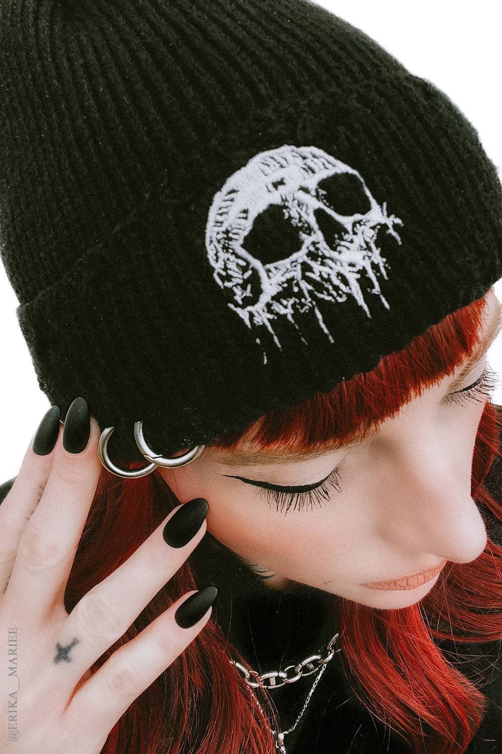 Tuque Percé Délavé [Skull Drip]