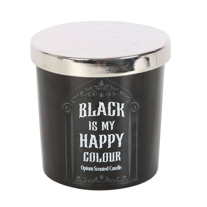 Bougie à opium Gothic Black is My Happy Colour