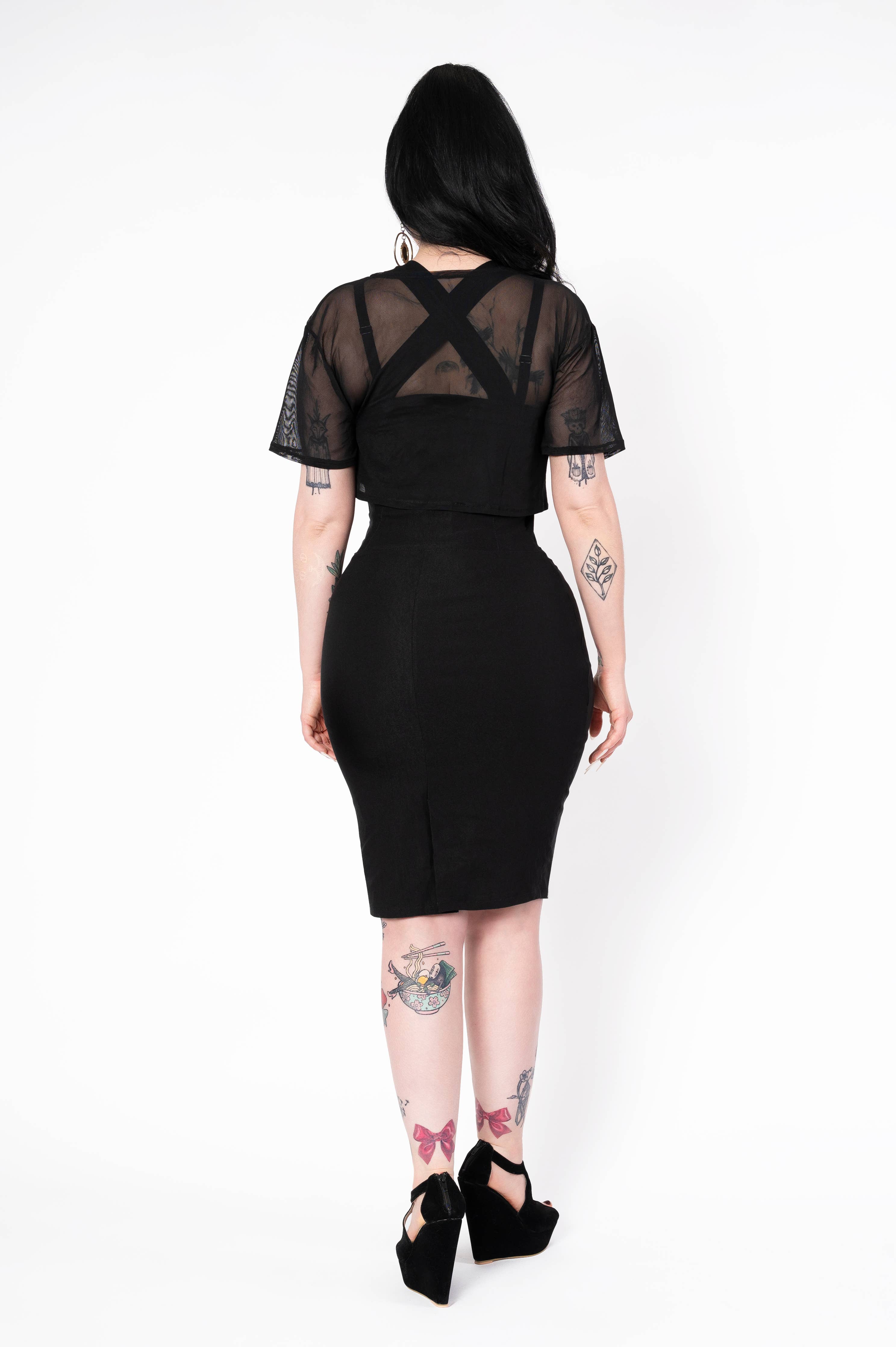 Top Pugsley - Maille noire