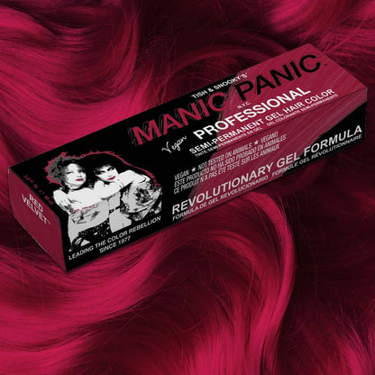 Red Velvet® - Colorant capillaire semi-permanent en gel professionnel