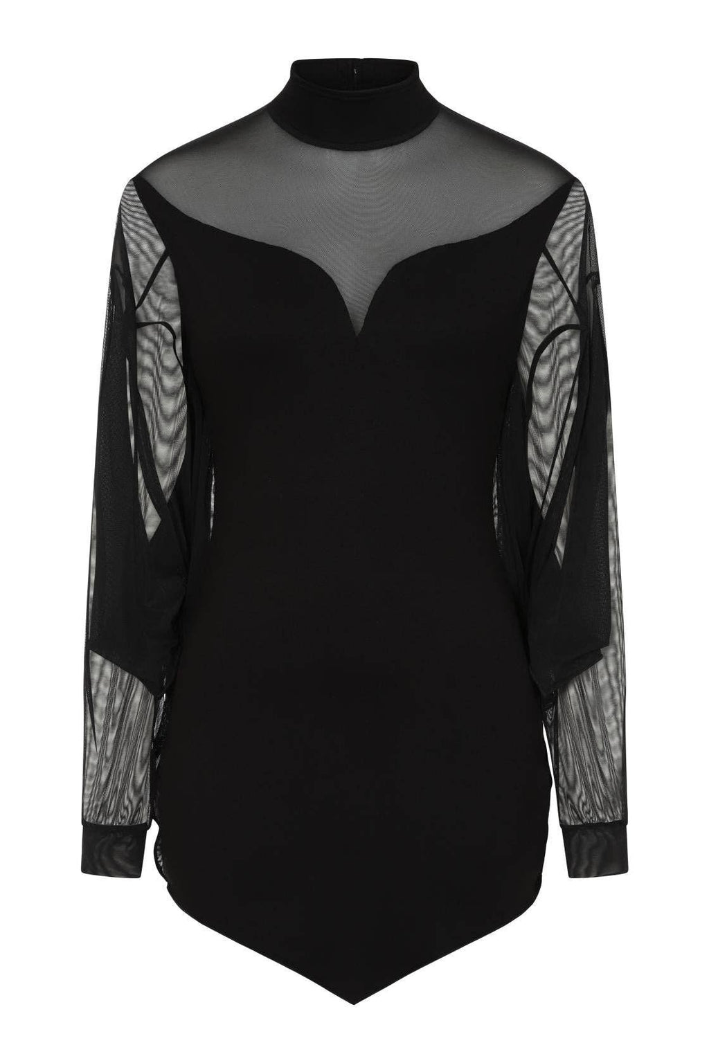 Robe Mini Cybele Necessary Evil avec Manches Effet Ailes de Chauve-souris