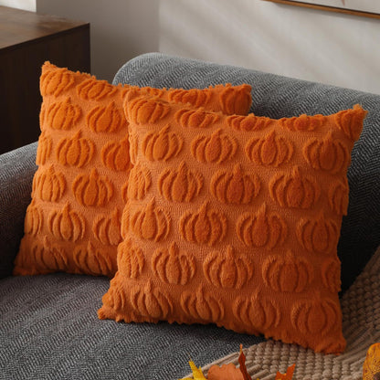 Housse de Coussin Fluffy Pumpkin