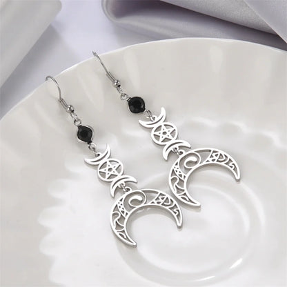 Boucles d'oreilles Crescent Goddess