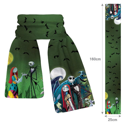 Foulard en cotton Nightmare Before Christmas