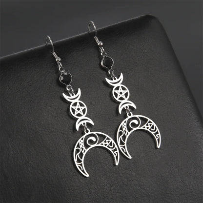 Boucles d'oreilles Crescent Goddess