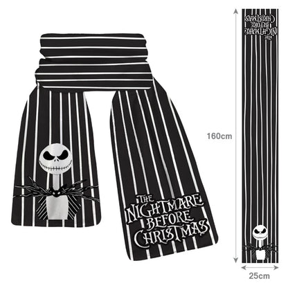 Foulard en cotton Nightmare Before Christmas